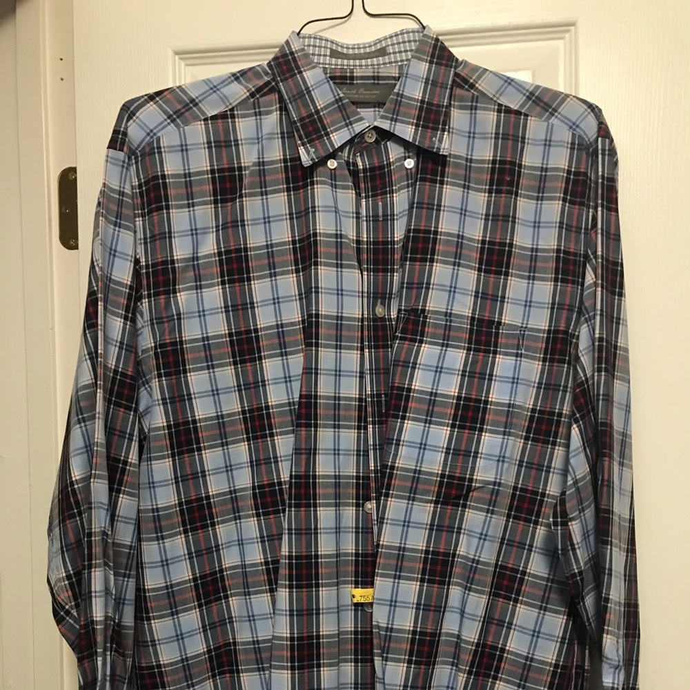 Men’s Daniel Cremieux plaid shirt